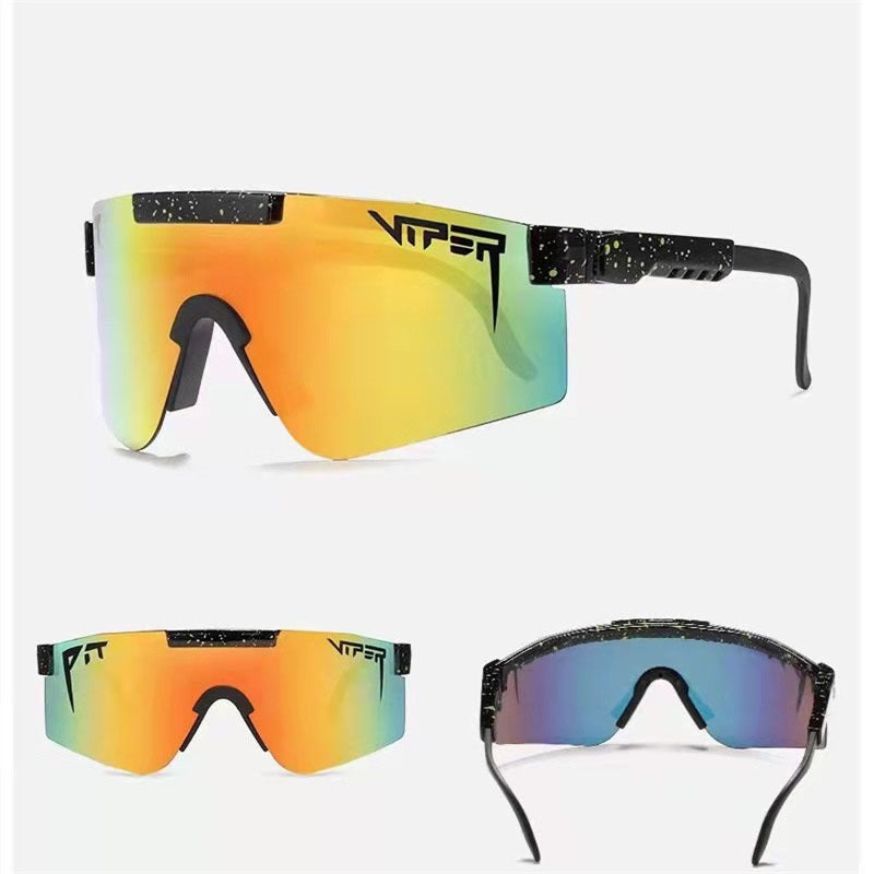 European and American polarized riding glasses colorful fully coated sports glasses UV400 Sunglasses