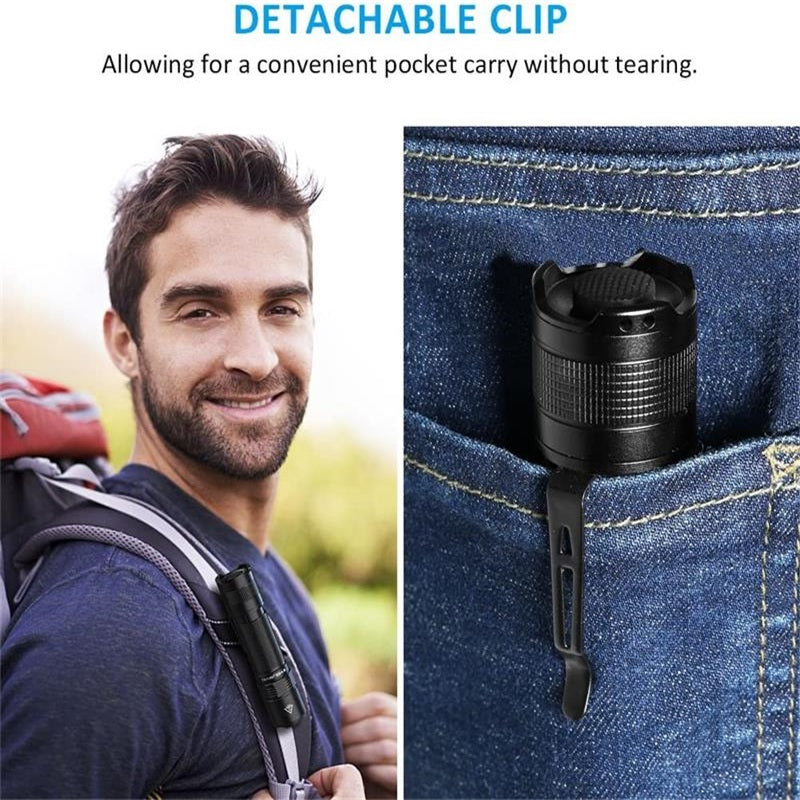 1000 Lumens Super-bright Camping Flashlight/Underwater Cluster Lighting Flashlight Bybl Light LED Torch