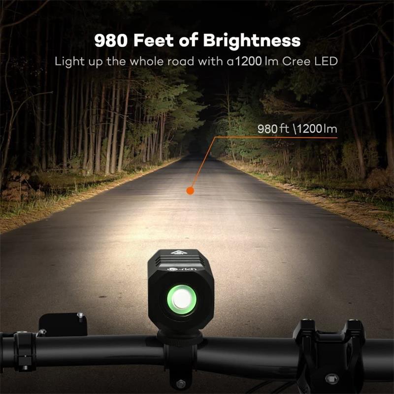 Te rich USB rechargeable bicycle lamp, 1200 lumen Cree xm-l2 bright LED headlamp, headlamp waterproof bicycle lamp