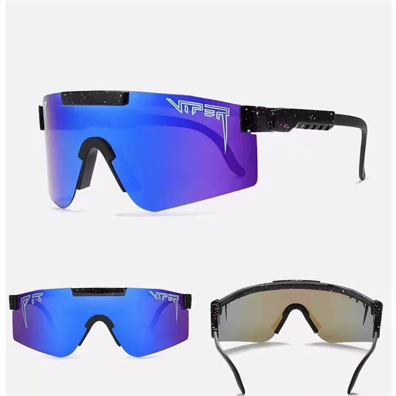 European and American polarized riding glasses colorful fully coated sports glasses UV400 Sunglasses